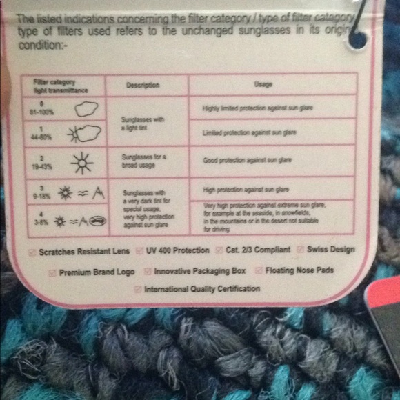 SWISS MISS SUNGLASSES - Picture 3 of 5